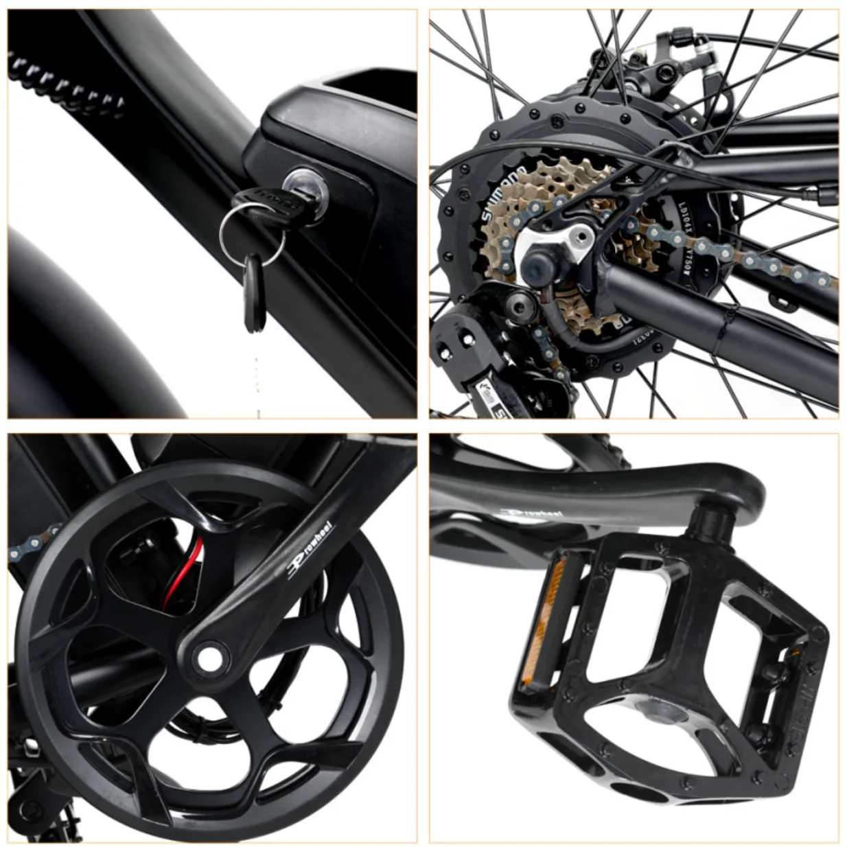 Электрический велосипед фэтбайк 48 в 750 Вт наличии ЕС|Электровелосипед| |