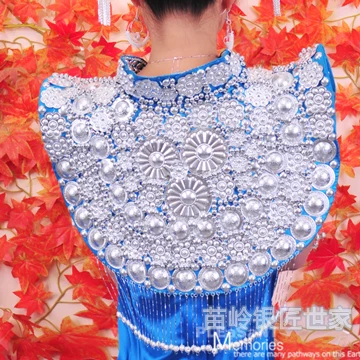 Известный китайский певец песня Zuying Miao Серебряный аксессуар Этническая мода