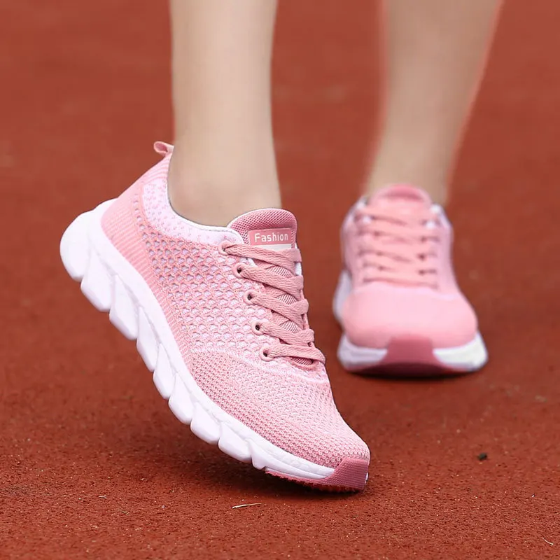 

Сетка женские кроссовки 2021 новые летние версия; Тренд; Женские туфли-лодочки обувь дышащая для досуга все-матч кроссовки для женщин