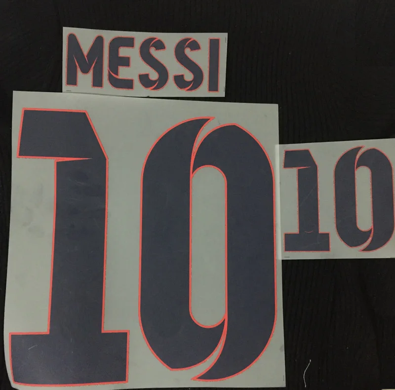 2012 2013 #10 Месси наименование под заказ нумерация имени самодельная печать