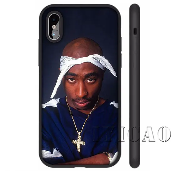 IYICAO 2pac Tupac и Biggie Мягкий силиконовый чехол для iPhone 5 5S SE 10 X XS XR Max 6 6s 7 8 Plus 11 pro max |