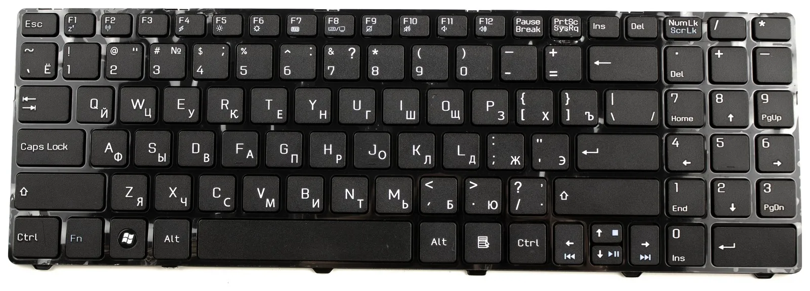 Клавиатура для ноутбука MSI CX640 CR640 рамка P/n: NK81MT09-01003D-01/B 0KN0-XV1US18 0KN0-XV1UK18 | Компьютеры и