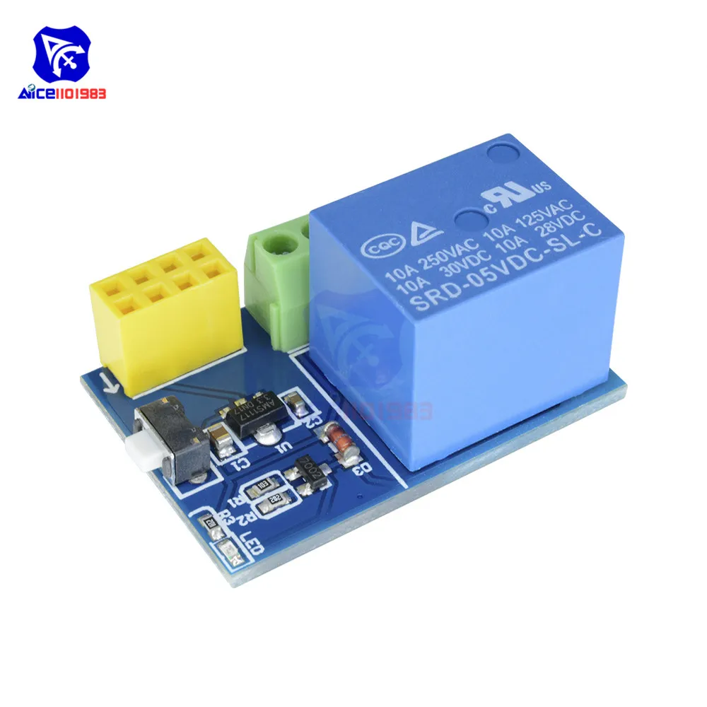 Релейный модуль diymore ESP8266 Φ DC 5V WiFi предметы для умного дома дистанционное