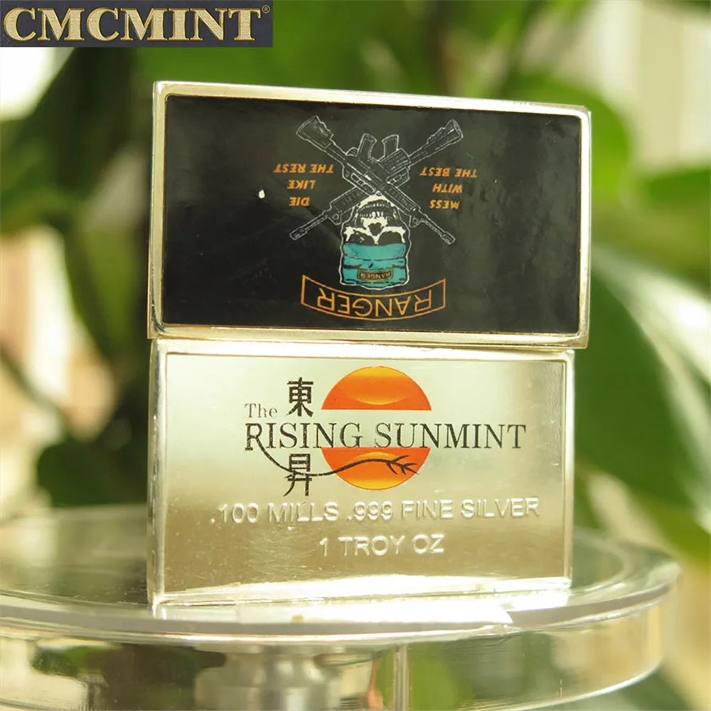 B74 2021 вызов золотые евро 100 серебряные мельницы. 999 рейнджер бар - купить по