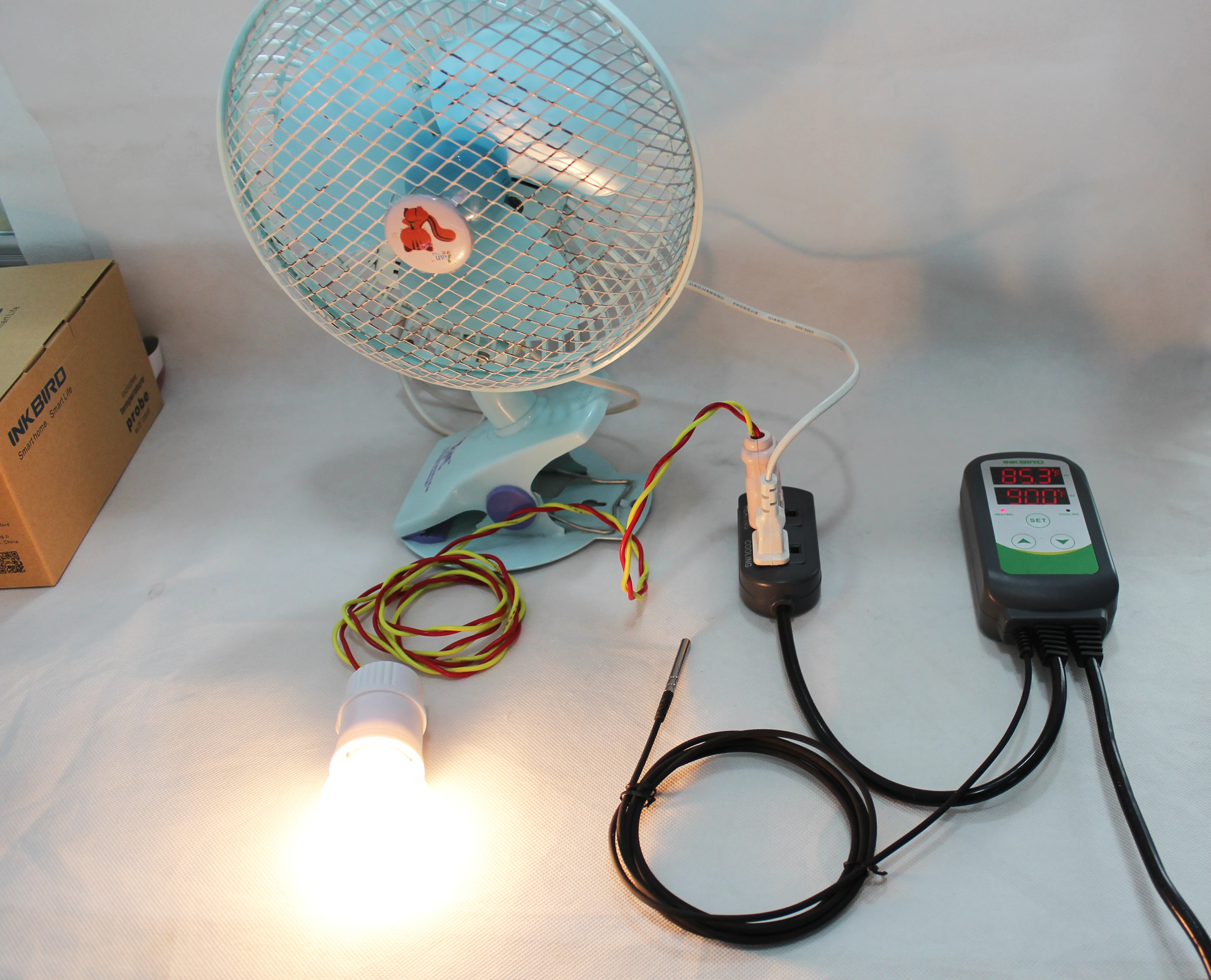

Inkbird Digital Temperature Controller Thermostat ITC-308 Automatic Thermoregulator 110V 220V Aquarium Incubator Temp Regulator