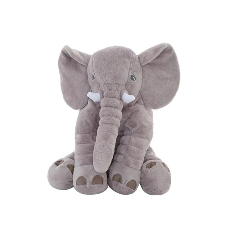 Модные детские животные плюшевый слон кукла мягкий плюшевая мягкая подушка