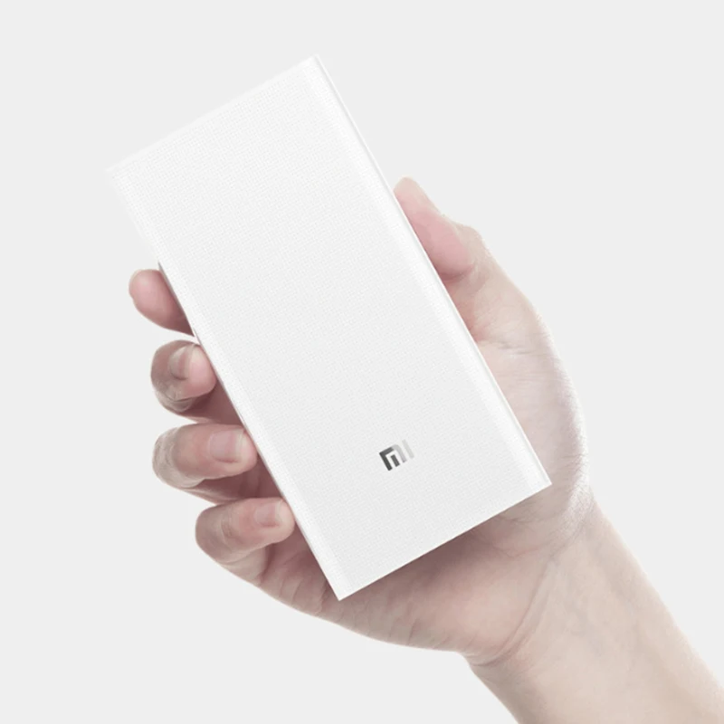 Xiao mi power Bank 20000mAh 2C портативное зарядное устройство внешний аккумулятор bank 20000 mah