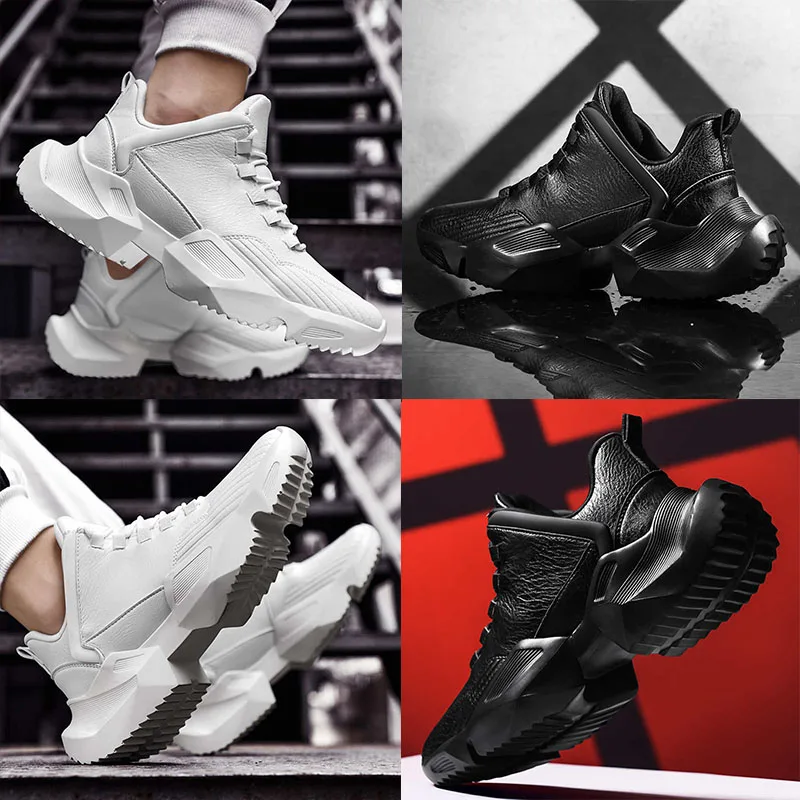 

Male Running Shoes Kid's Sports Shoes Tilting High Top Sneakers Comfortable Sport Shoes Man Hardloop Schoenen Tennis Wedges Boy