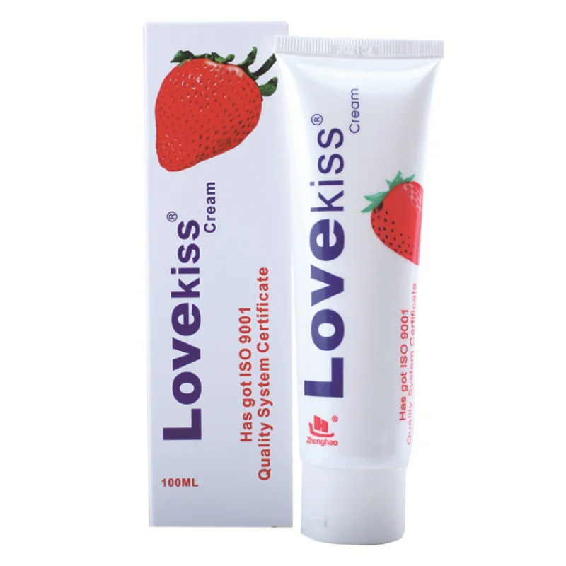 

100ml HotKiss Cherry Flavor Lubricant Banana Fruit Flavor Water-soluble Lubricant Strawberry Lemon Lovekiss sexual toy adult