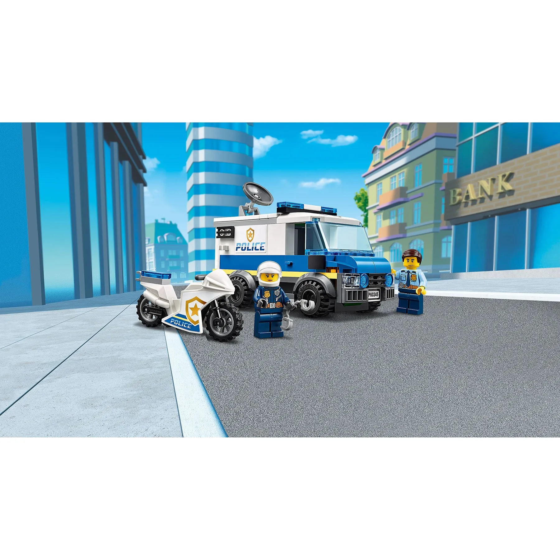 Конструктор LEGO City Police 60245 Ограбление полицейского монстр-трака | Игрушки и хобби