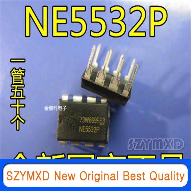 5 шт./лот новый оригинальный встроенный NE5532P 5532 DIP-8 высокопроизводительный