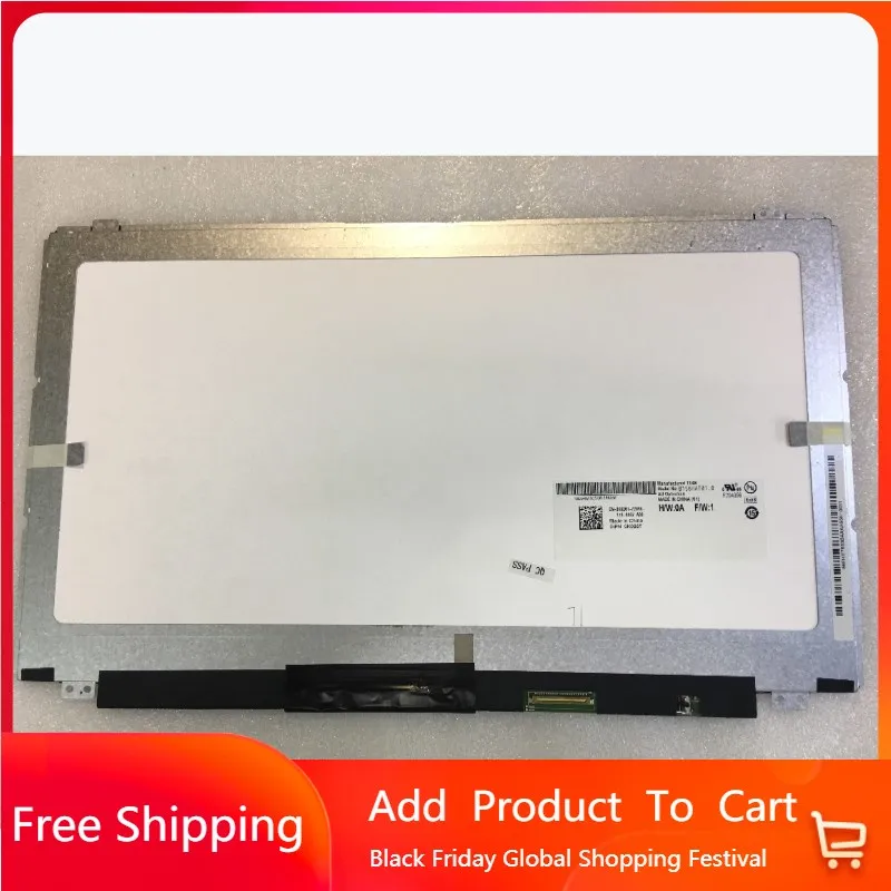 

15.6 inch LCD Screen For Dell Inspiron 15 7547 Touch Screen for 15.6" FHD LED LCD B156HAT01.0 9F8C8 7548 Display Panel