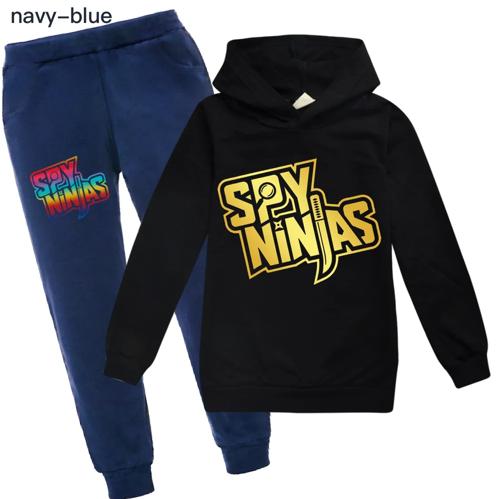 New SPY NINJAS Fashion Boys Clothing Spring Autumn Kids Clothing Sport Sets Children Boy Girls Sports Tracksuits Suits Boy