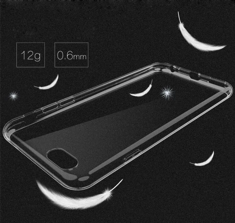 Прозрачный мягкий чехол для iPhone 11 Pro X XR XS Max 8 7 6 6s Plus 5S SE 5C 4 4S ТПУ силиконовый