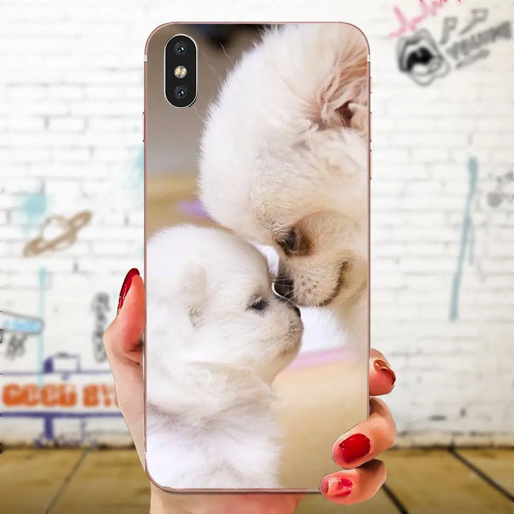 Прозрачный TPU чехол для Huawei Honor 4C 5A 5C 5X6 6A 6X7 7A 7C 7X8 8C 8S 9 10 10i 20 20i Lite рro шпиц собаки - Цвет: as picture