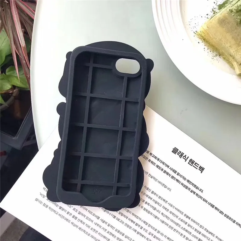 Модный мягкий силиконовый чехол для iPhone 4, 4S, 5, 5S, SE, 6, 6 s, 7, 8 Plus, X, XR, XS Max