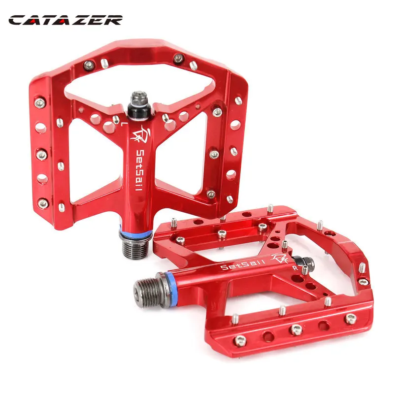 

Bicycle Pedals Downhill High-polished Aluminum Alloy Mountain Road Bike Pedals Bicycle Pedal