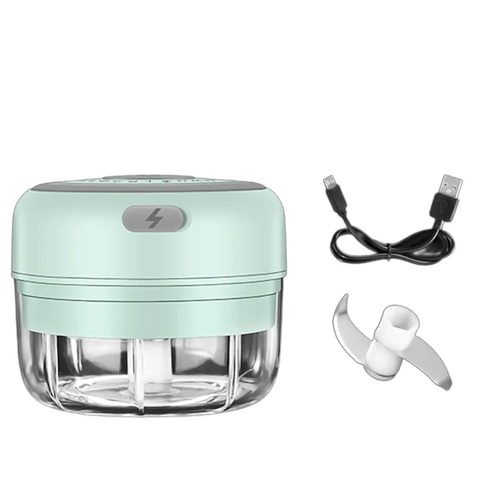 

Garlic Grinder Mini USB Electric Garlic Masher Wireless Garlic Grinder Press Mincer Vegetable Chili Meat Grinder Food Chopper