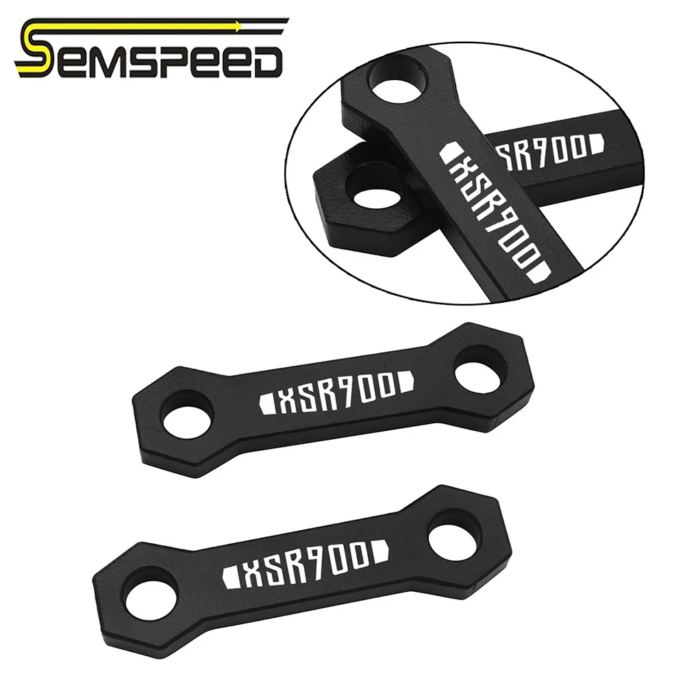 SEMSPEED XSR900 логотип мотоцикла CNC понижающий 30 мм комплект для Yamaha XSR 900 2016 2018 2019 2020