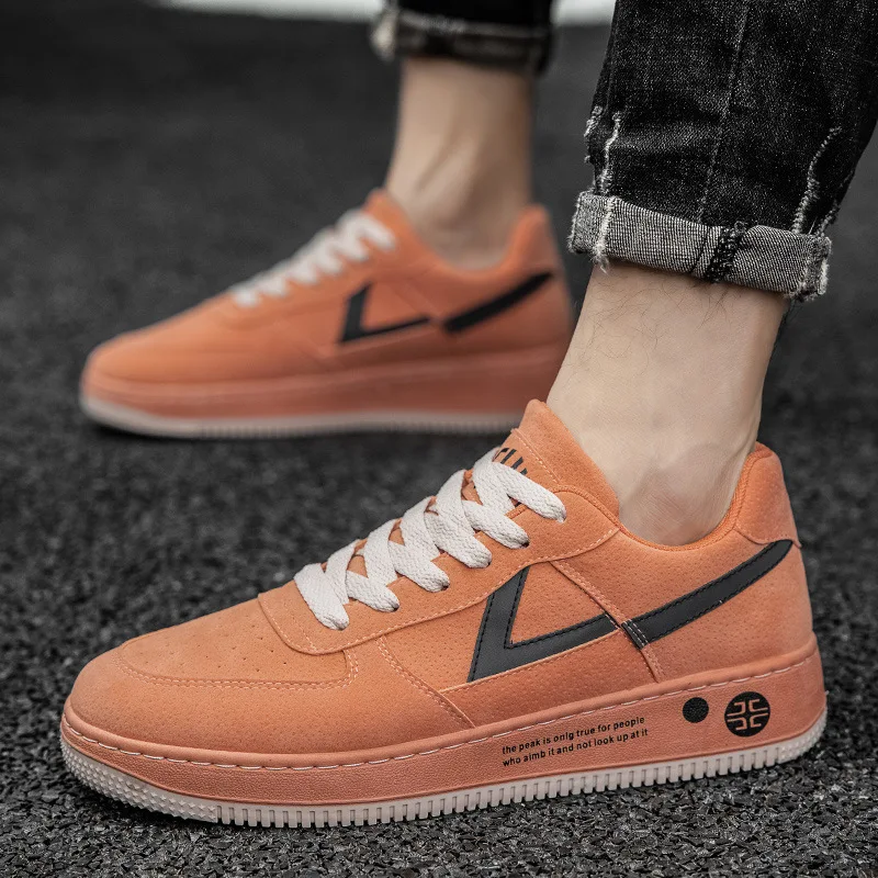

2020 autumn new Korean version of the trend low-cut lace-up personality fashion thick-soled men's casual men's shoes sneakers