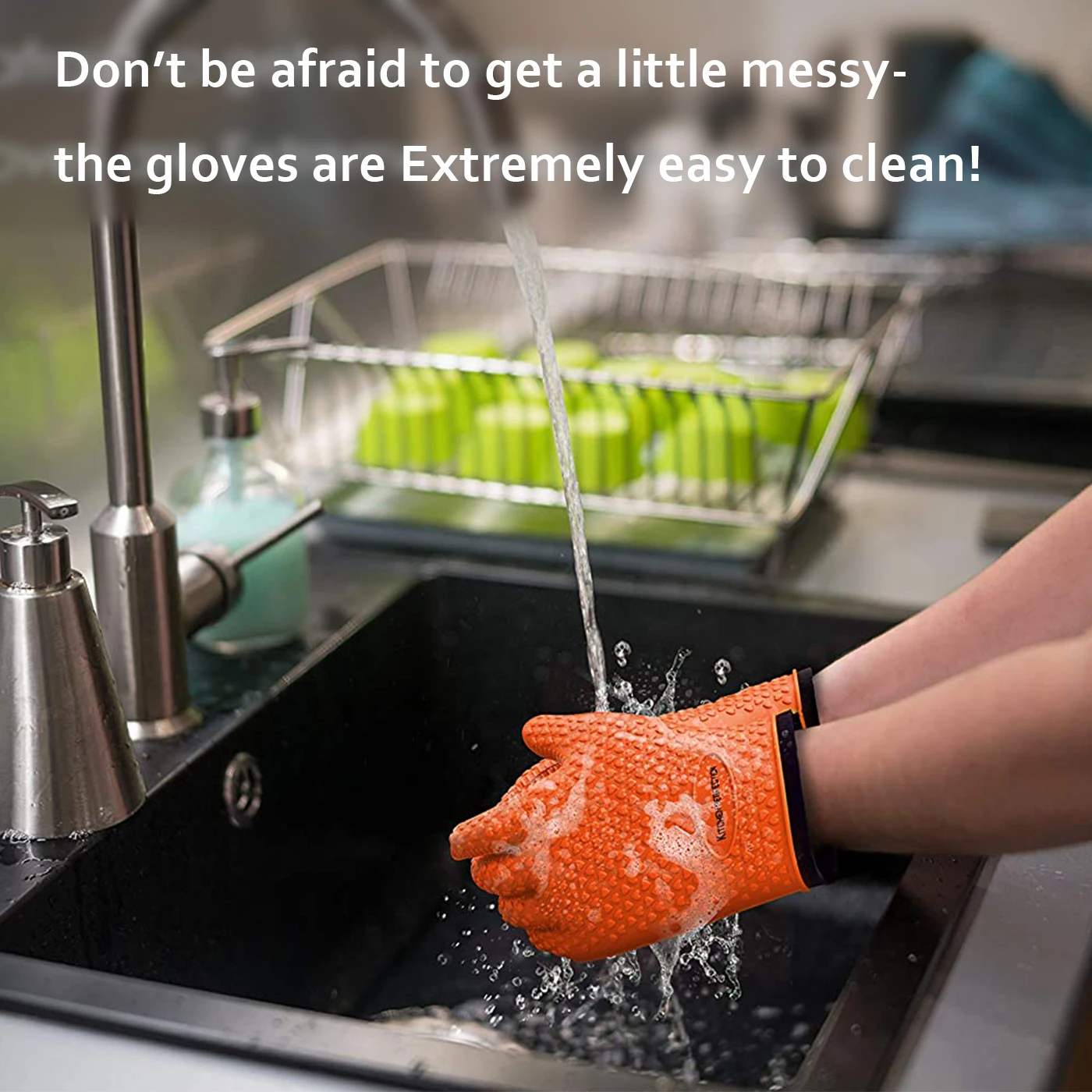 Силиконовая перчатка для микроволновой печи барбекю духовки горячая модель