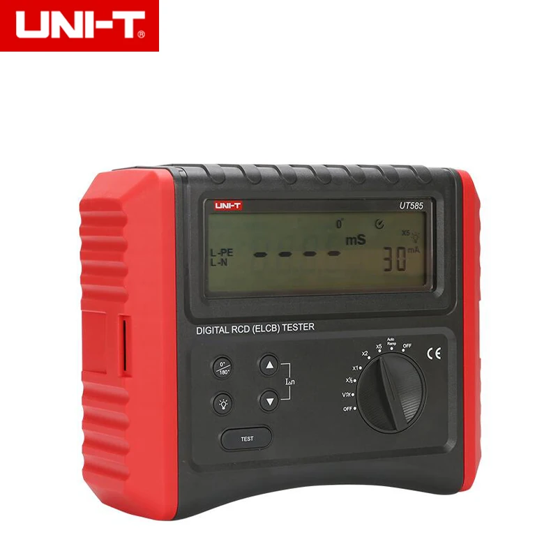 UNI-T UT585 цифровой УЗО защита от утечки переключатель тестер