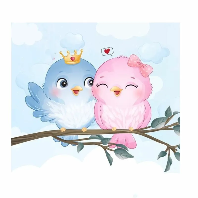 

Clear stamp and Meatl Cutting Die Animal bird Valentine's Day Transparent DIY Silicone Seals Scrapbooking Card Decoration