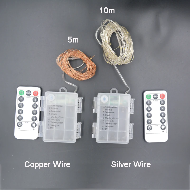 5 м 10 20 Дистанционное Управление светодиодные светящиеся гирлянды светильник