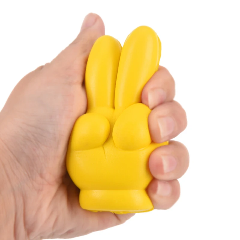 Симпатичные победы палец автомобиля верхушка для антенны Eva декоративные Topper