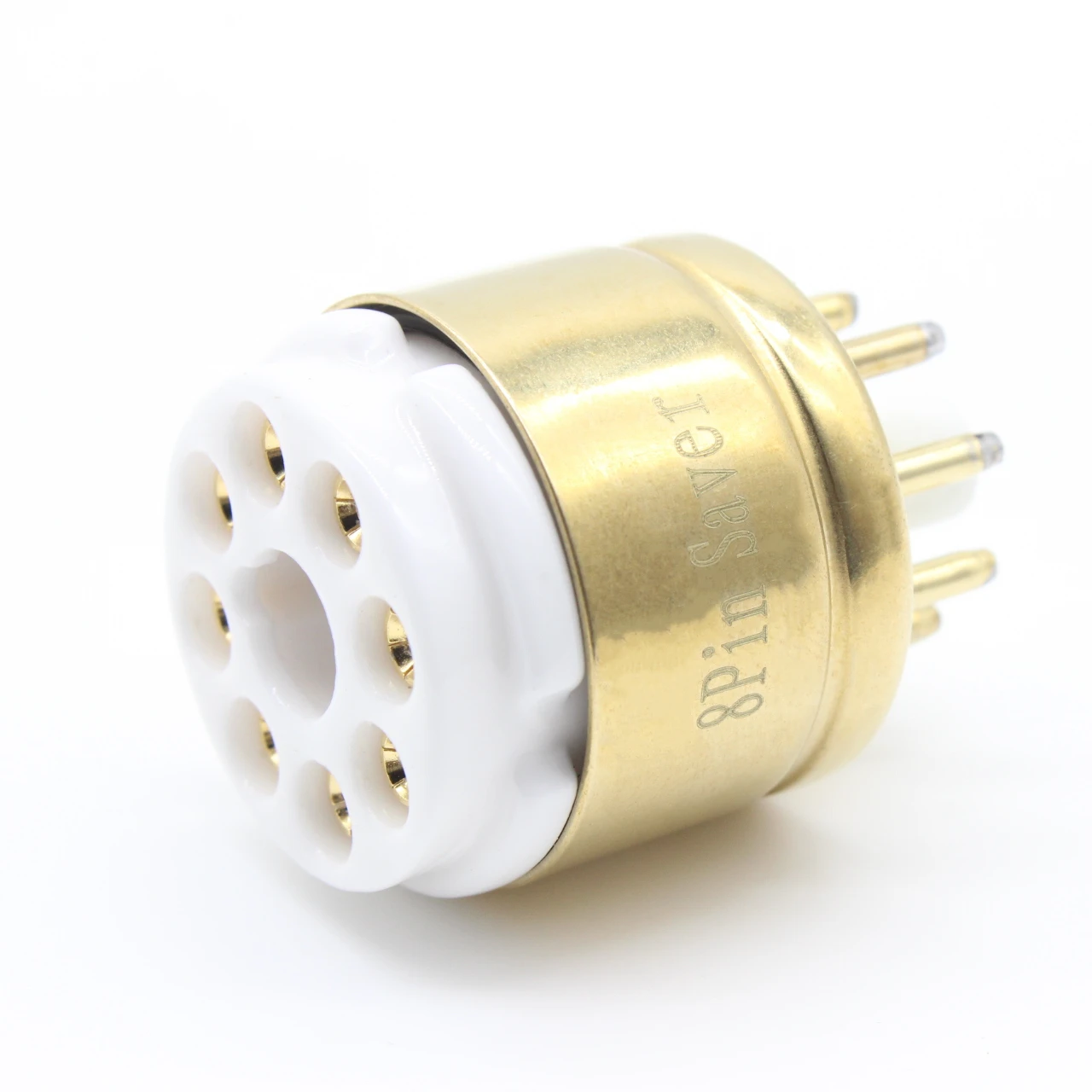 8pin EL34 GZ34 KT88 6V6 6L6 5Z3 6SN7 Восьмиканальный Позолоченные ламповая панель Saver