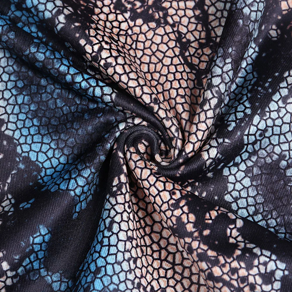 

SALE Snake Print Sexy Bodysuits Women Long Sleeve Hipster Skinny Rompers Ladies Club Wear Casual Bodysuit Summer Streetwear