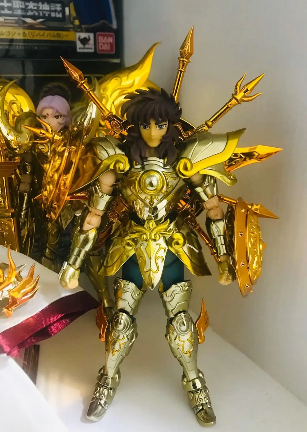 

CS Model Saint Seiya Cloth Myth Soul of God SOG EX Gold Libra Dohko metal Cloth SC014