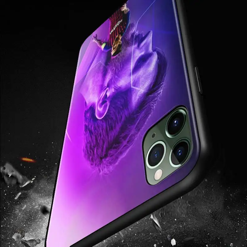 

Fashion King Messi Shockproof Cover For Apple iPhone 12 11 SE XS XR X 7 8 6 5 S mini Plus Pro MAX 2020 Black Phone Case