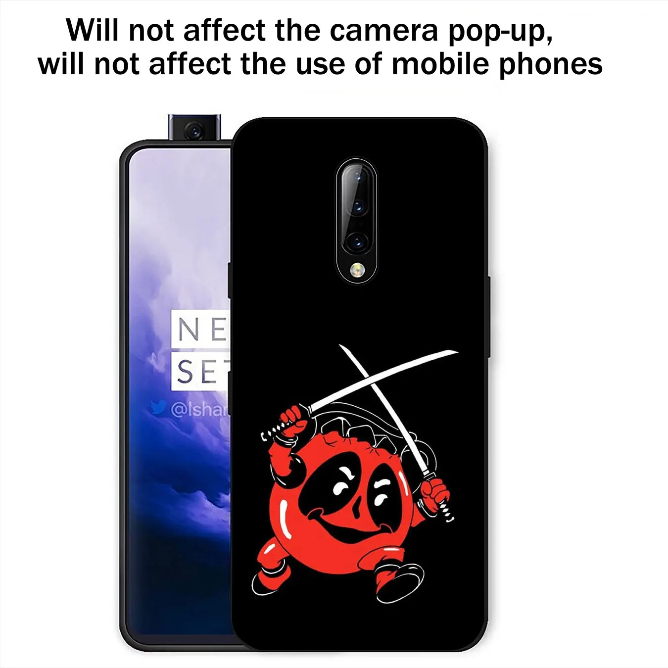 IYICAO Дэдпул Marvel Мягкий силиконовый чехол для телефона Oneplus 7T 7 Pro 6T 5T TPU черный One Plus |