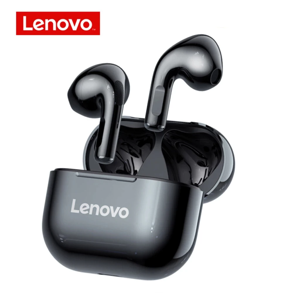 Оригинальные беспроводные Bluetooth-наушники Lenovo LP40 TWS Спортивная гарнитура с