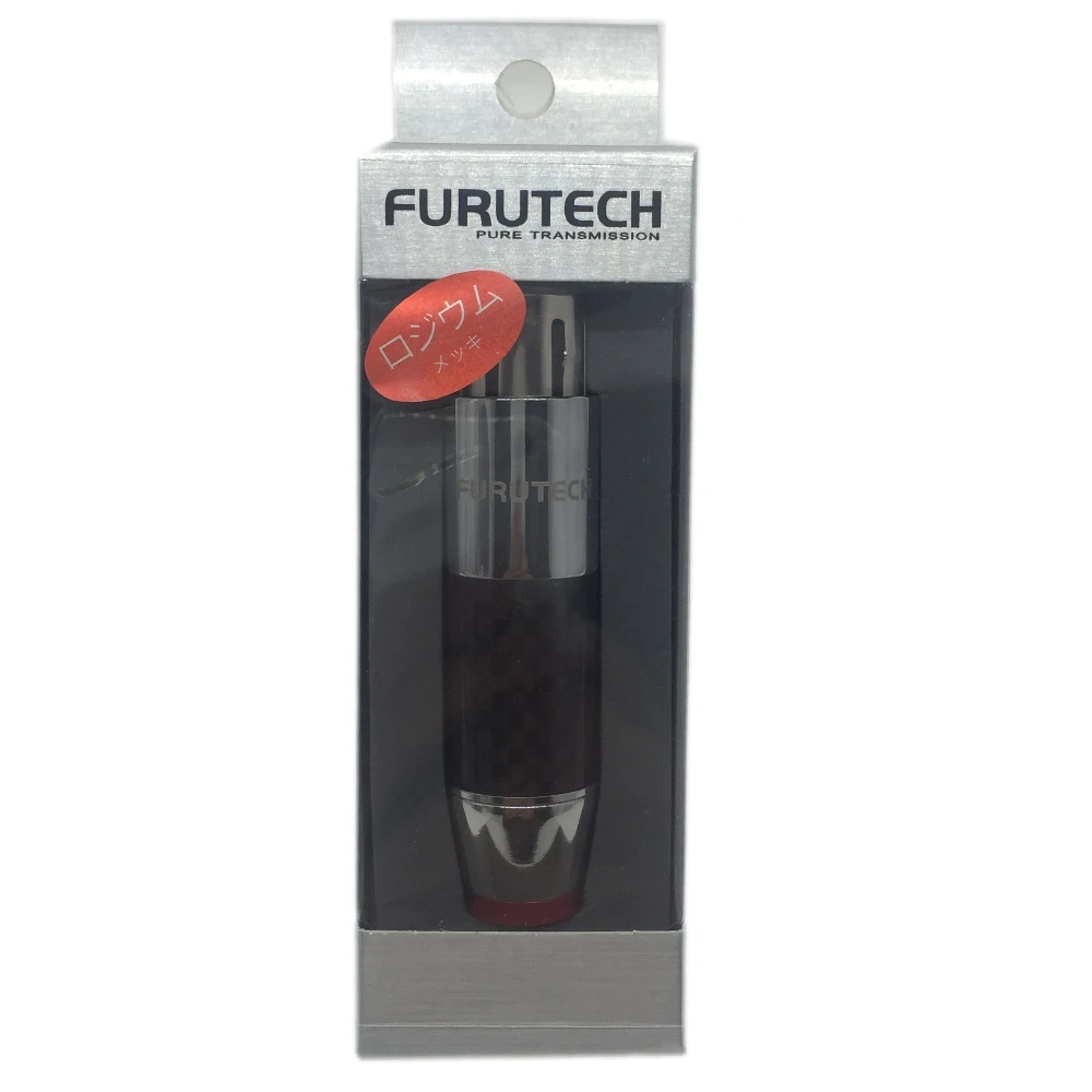Furutech CF-601M(R) CF-602F(R) родиевое покрытие XLR разъем из углеродного волокна - Цвет: Red Female