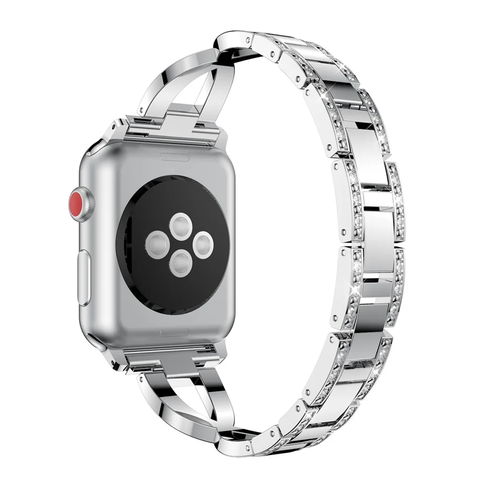 

Браслет из нержавеющей стали для iWatch Apple 38/40 мм 42/44 мм Series 6 5 4