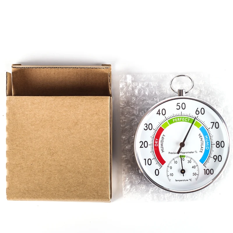 1 шт. 10 см термометр с гигрометром-комнатный датчик температуры и влажности 2-в-1