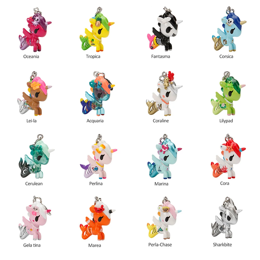 Оригинальный Tokidoki Unicoeno Русалка глухая коробка милый рюкзак Подарочная подвеска