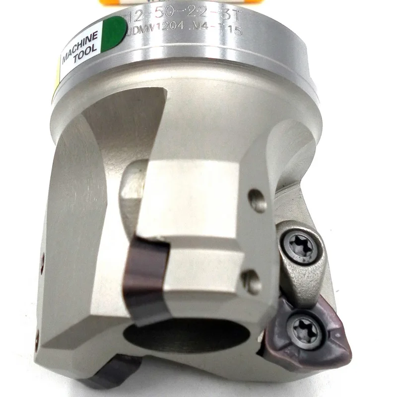 Mocask AJX адаптер твердосплавное лезвие JOMW вставка Концевая фреза AJX12R50-22-3T фрезерование с ЧПУ быстрая подача лица резак