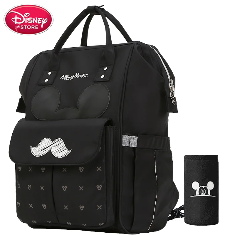 Подлинная Дисней мумия пеленки сумки рюкзак USB изоляции бутылки подгузник сумка