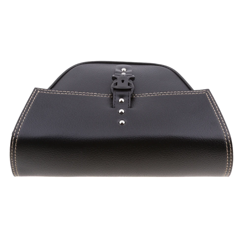 

Motorcycle Waterproof Saddlebag Luggage Carrier Bag PU Leather Case