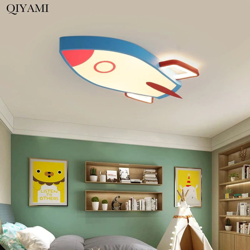 Самолет дистанционное управление затемнение лампы для детской спальни кабинет