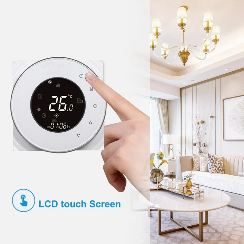 

Wifi Smart Water Thermostat Temperature Wireless Controller Remote Controller for Alexa Google Assistant