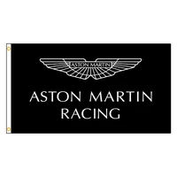 90x150cm black aston martin racing car flag