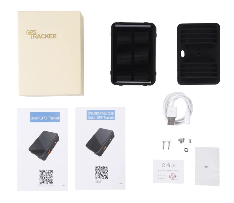 RF-V44 4G LTE gps устройство слежения солнечной энергии, определяющий местоположение в реальном времени, отключение топлива удаленно мини gps GSM трекер с держателем опций
