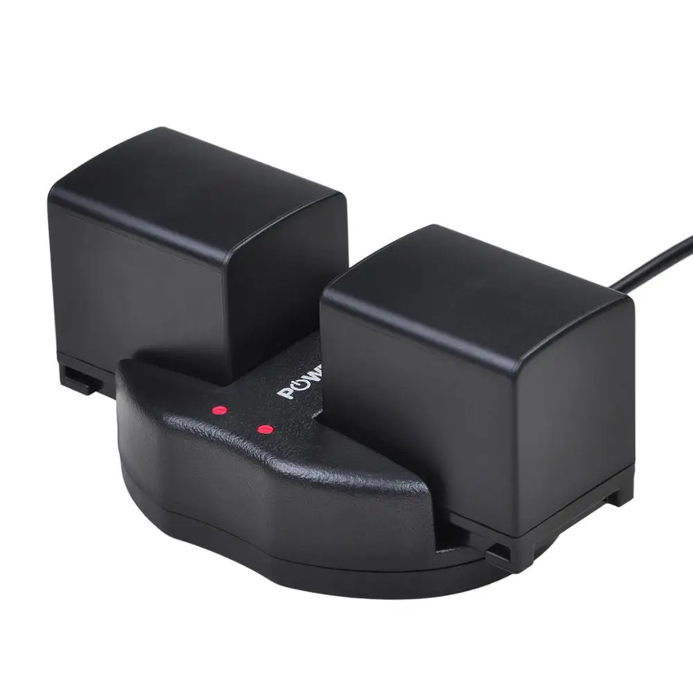 Аккумулятор 2200 мА · ч BP-819 BP 819 + двойное зарядное устройство USB для Canon VIXIA HF10 HF11 HF20