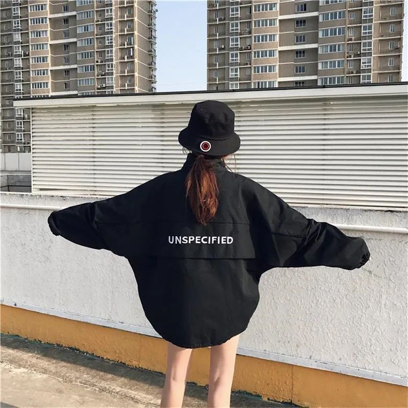 

5XL New Harajuku Casual High Street Hooded Pullover Tops Long Sleeve Autumn Japan fashion Hoodies Sweatshirts Punk Womens