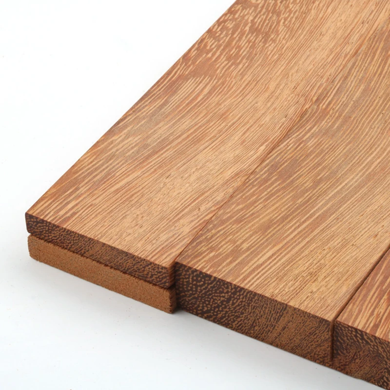 1 шт. Желтое дерево венге для рукоятки ножа материал ручной работы сандаловое 16