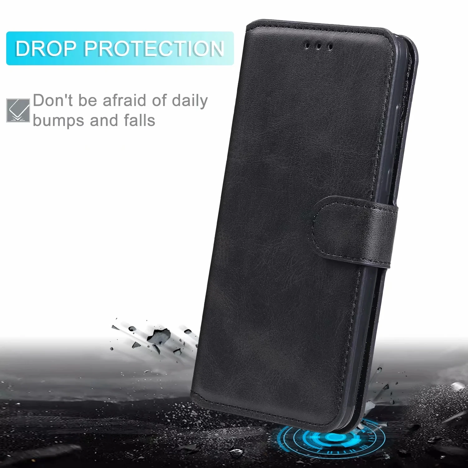 

For OPPO A52 A72 K7 A92 Case luxury PU Leather Silicon Phone Cases On OPPO Narzo 10A 20A Fundas Full Protector flip Book Cover